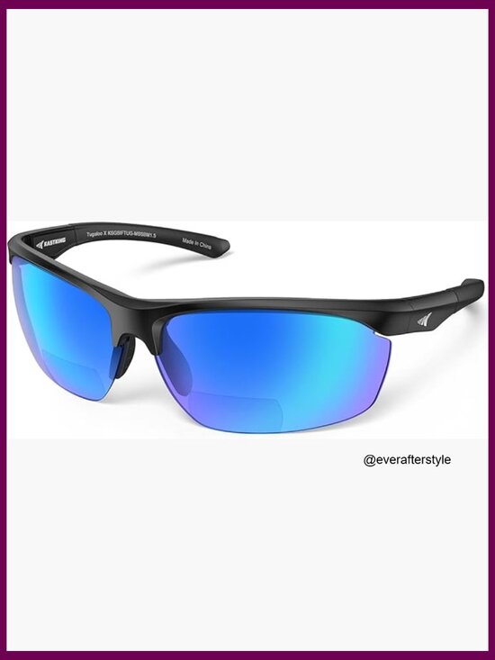 Polarized Bifocal Reader Sunglasses with Grilamid Frames, UV  display picture 3
